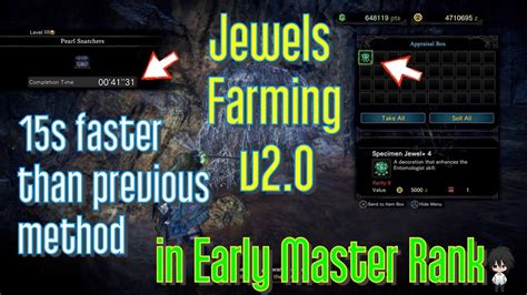 how to level up jewels in mhw|15 Jewels Every 5 Minutes! Jewel Farming Guide .